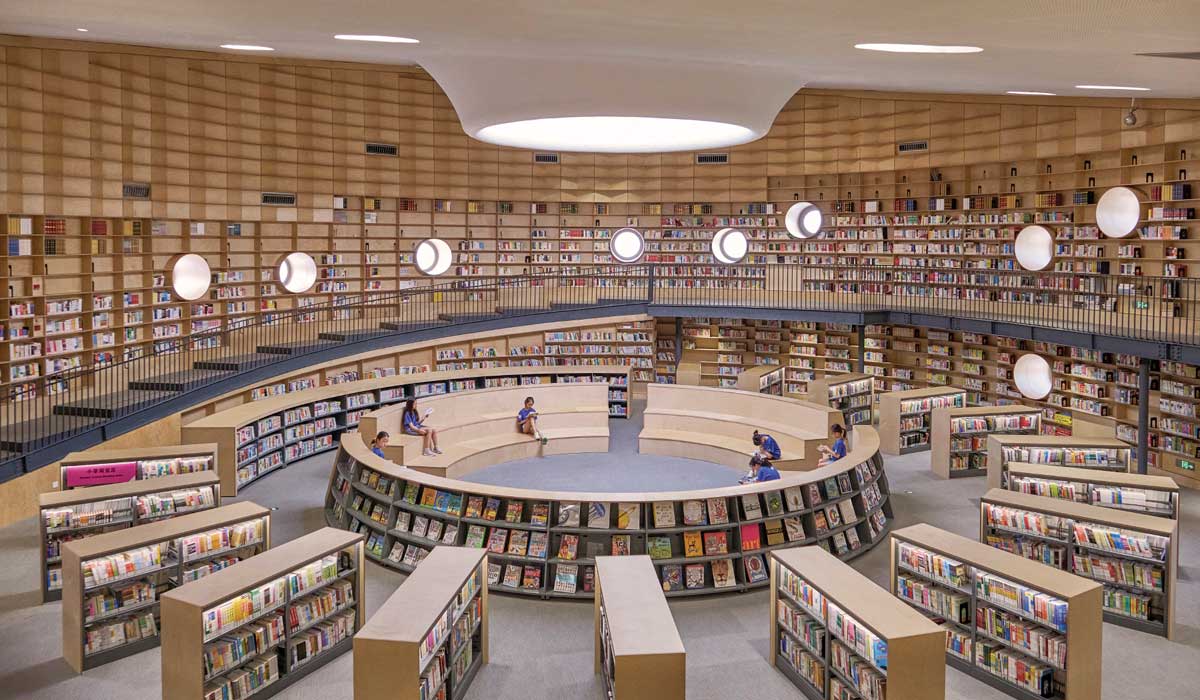 Designed by OPEN Architecture in Shanghai’s Pinghe International School