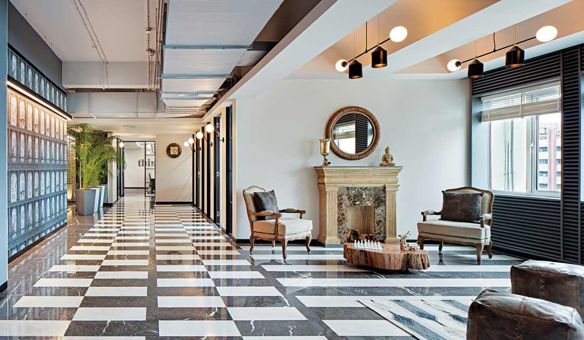 Studio IAAD designs the CorporatEdge Office as a modern workspace