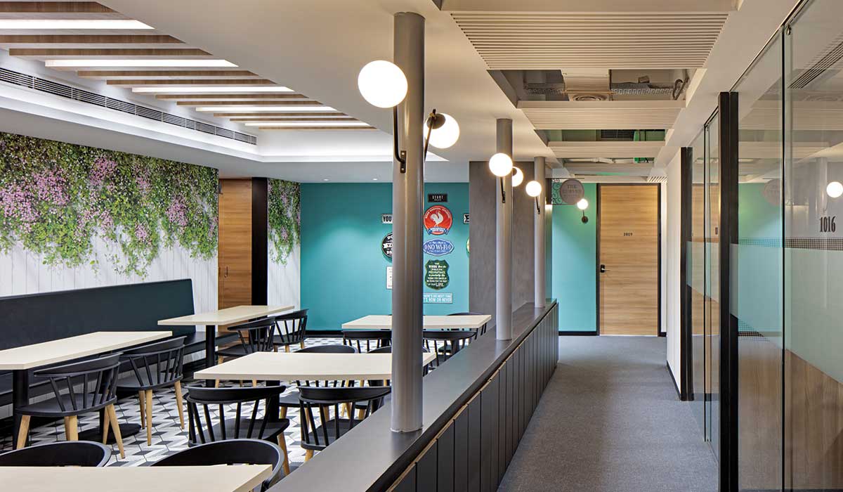 Studio IAAD designs the CorporatEdge Office as a modern workspace