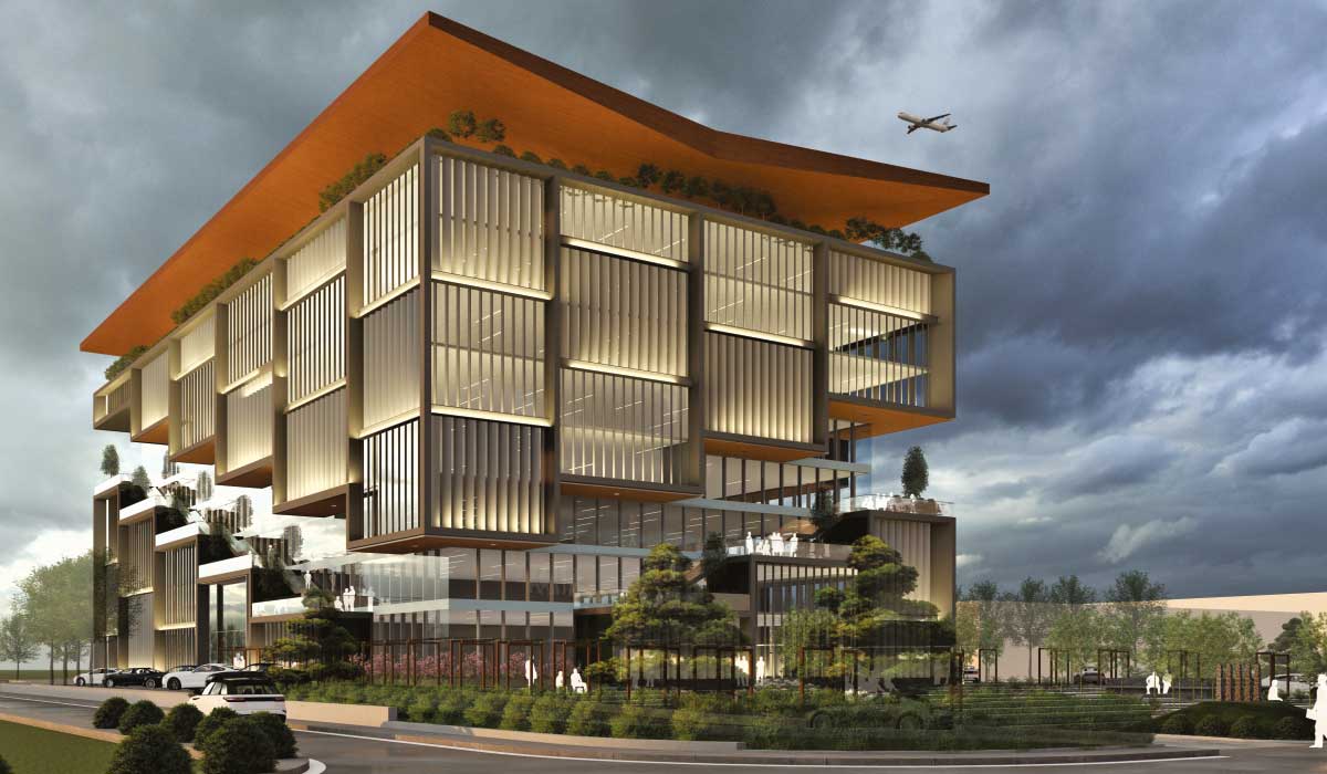 BPO Tower in the Tech city of Bongora