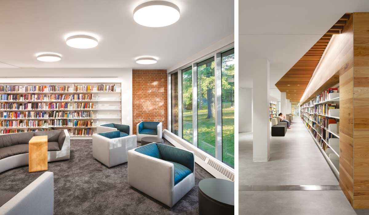 Lemay collaborated with lighting agency LumiGroup for the new lighting design