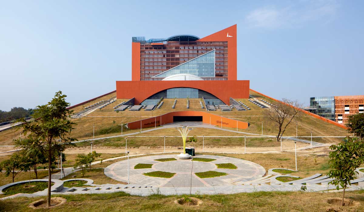 Jai Prakash Narayan International Centre and Museum by Delhi-based design studio Archohm