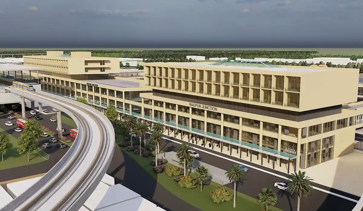 ENIA Architects’ design of the Nagpur Junction Railway Station