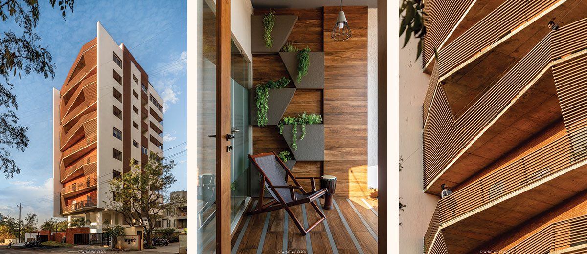 The design of each flat by Disha Architects