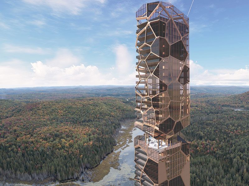 A Paleo-Futuristic Structure