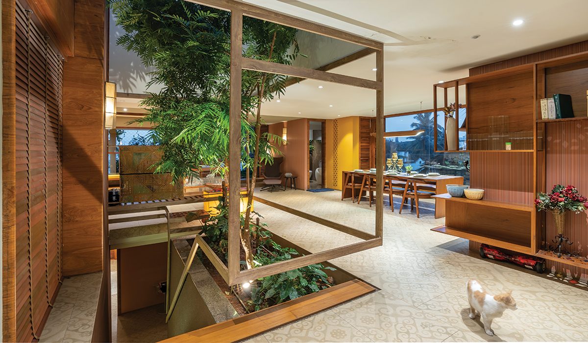the wall skin and redesign the internal functional spaces