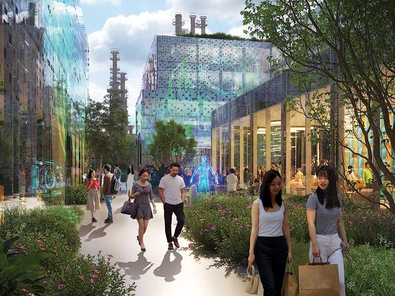 MVRDV the Hangzhou Oil Refinery Factory Park