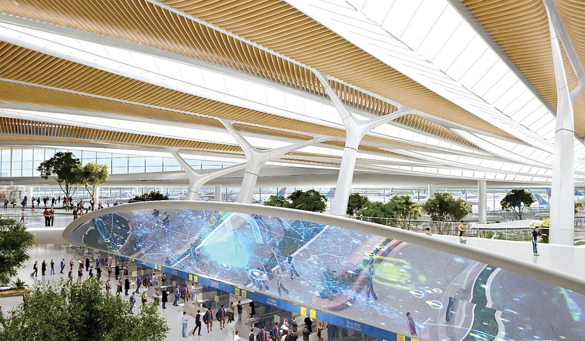 MAD Architects China Airport Planning & Design Institute and Beijing Institute of Architectural Design