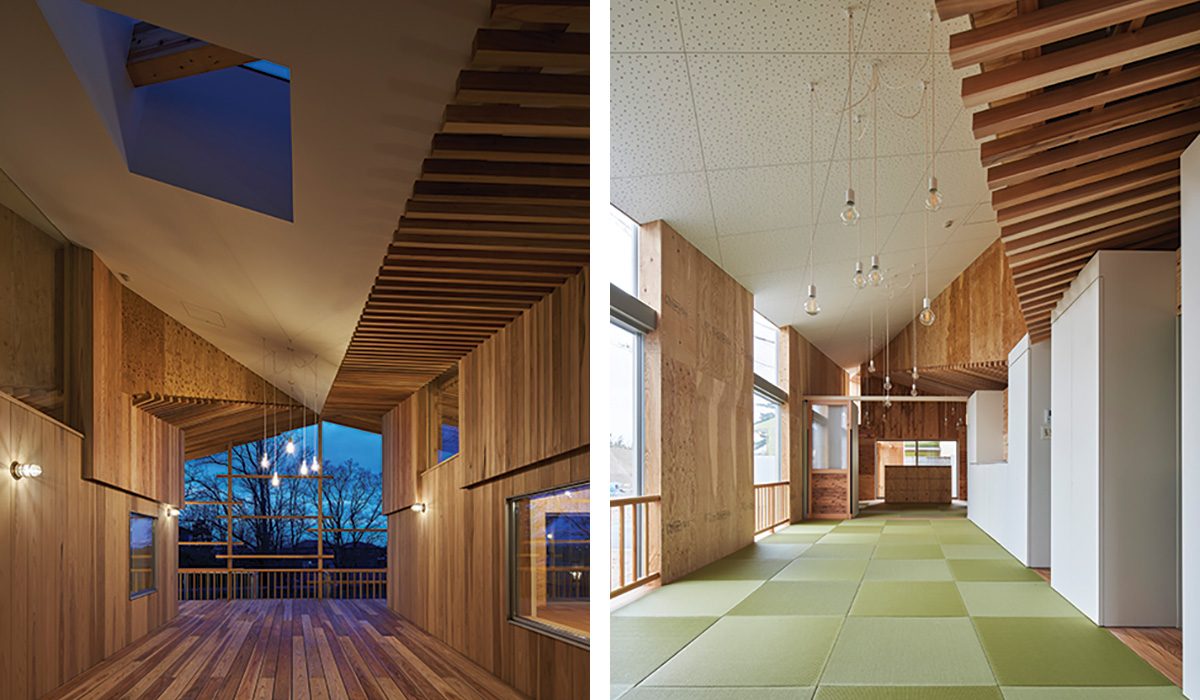 Nursery School The design of this nursery school by Takeru Shoji Architects
