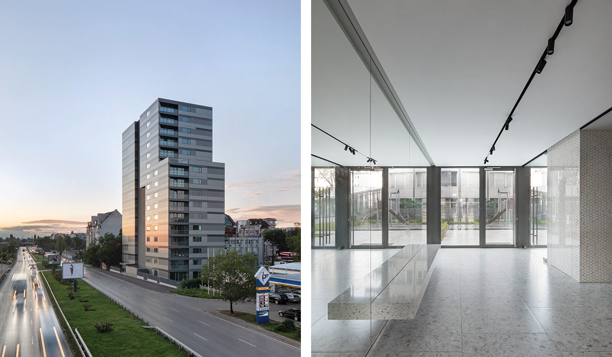 Infinity Park a residential building in the Bulgarian capital city of Sofia