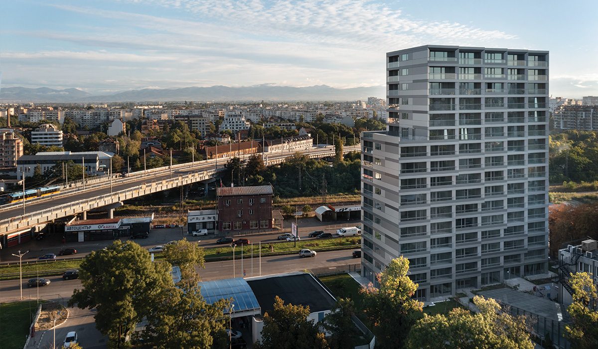 Infinity Park a residential building in the Bulgarian capital city of Sofia