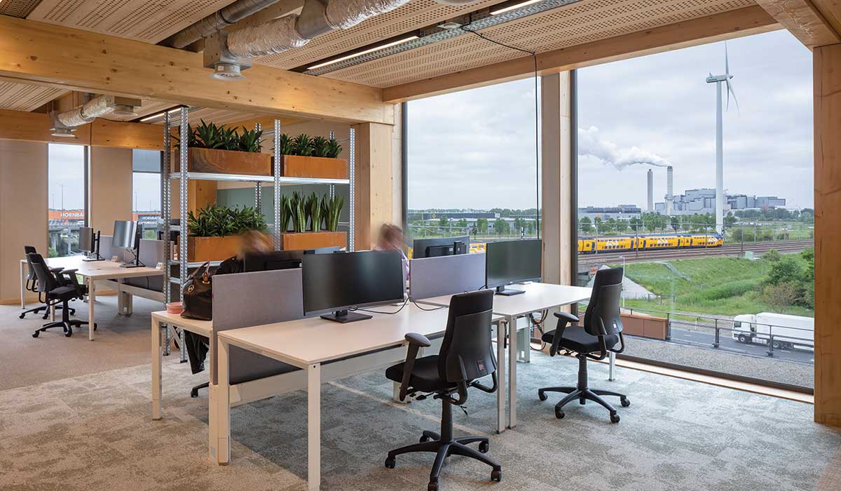 De Zwarte Hond The new regional offices, designed on the Noordzeeweg