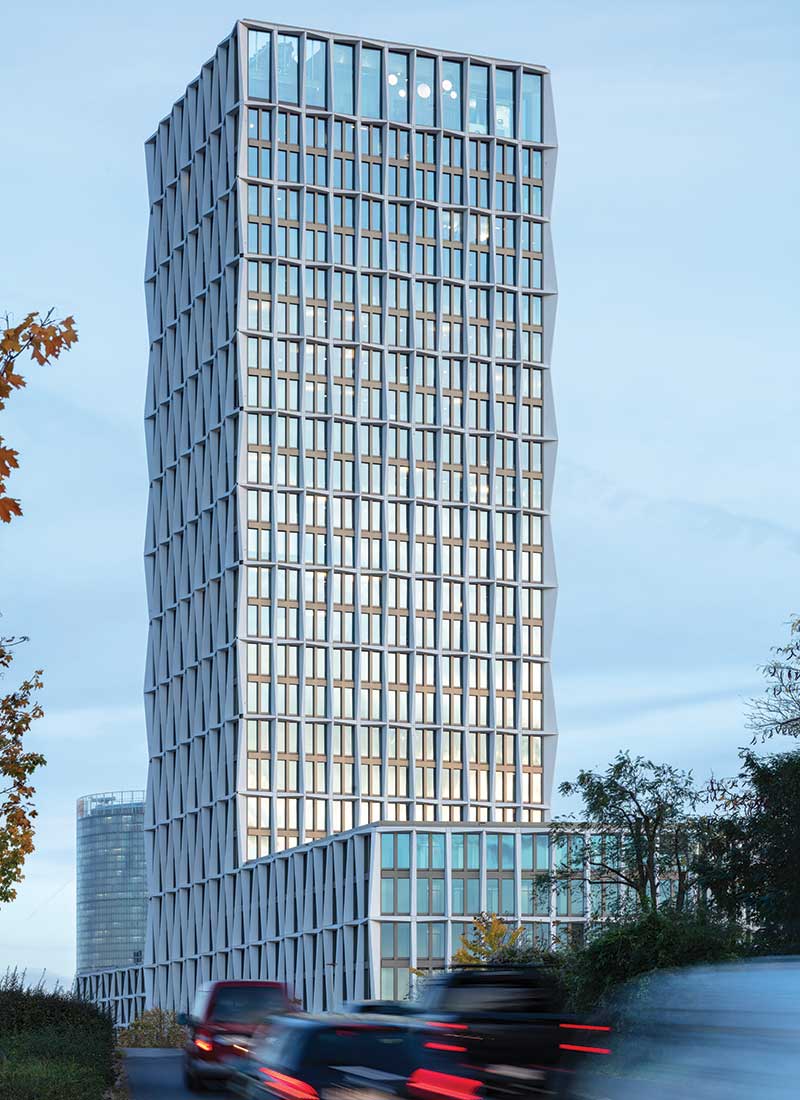 JSWD the contract to build a new office complex at the intersection of a heavily frequented highway