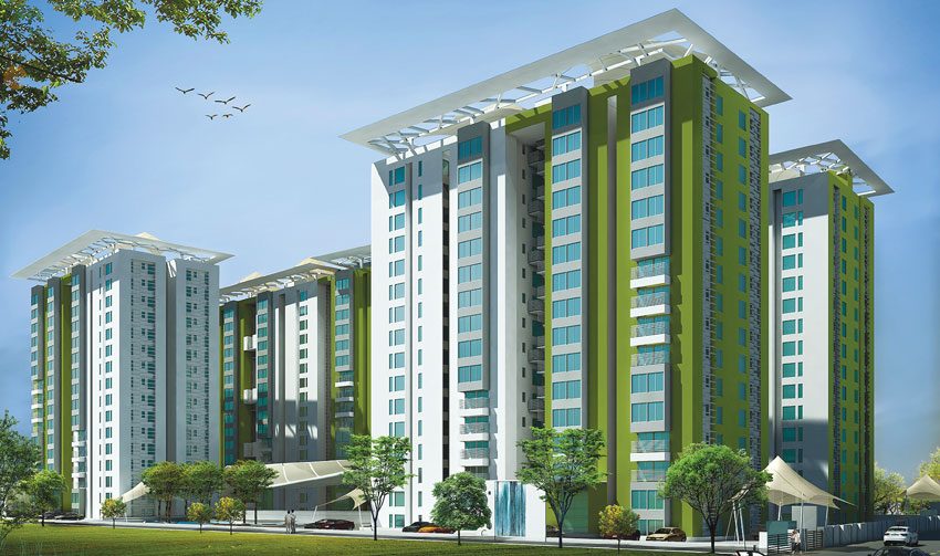 Green 201 ariel view