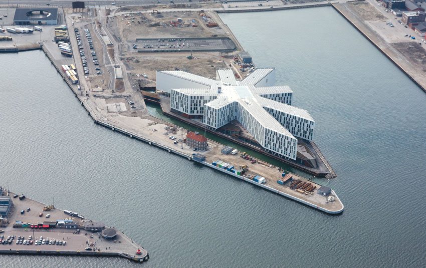 Eight Pointed Star Shaped UN City