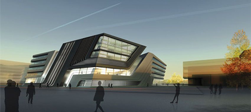 Hadid Library Vienna