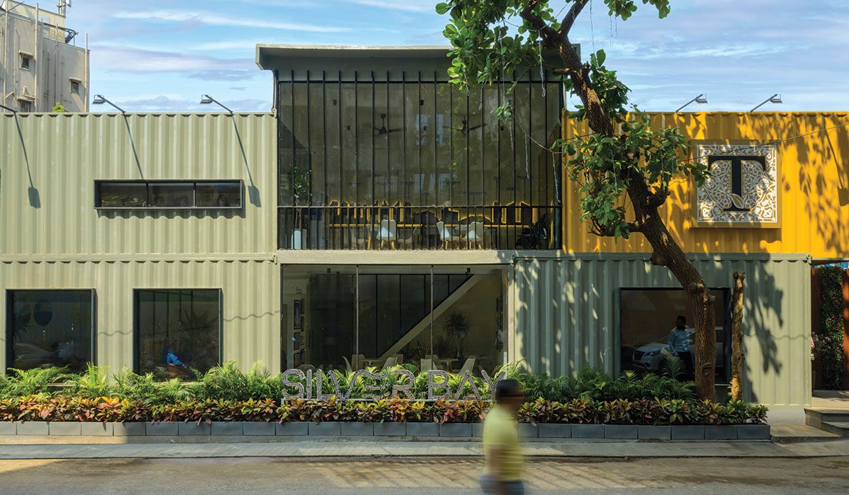 design by SAGI Architects Steering away from the typical sales offices