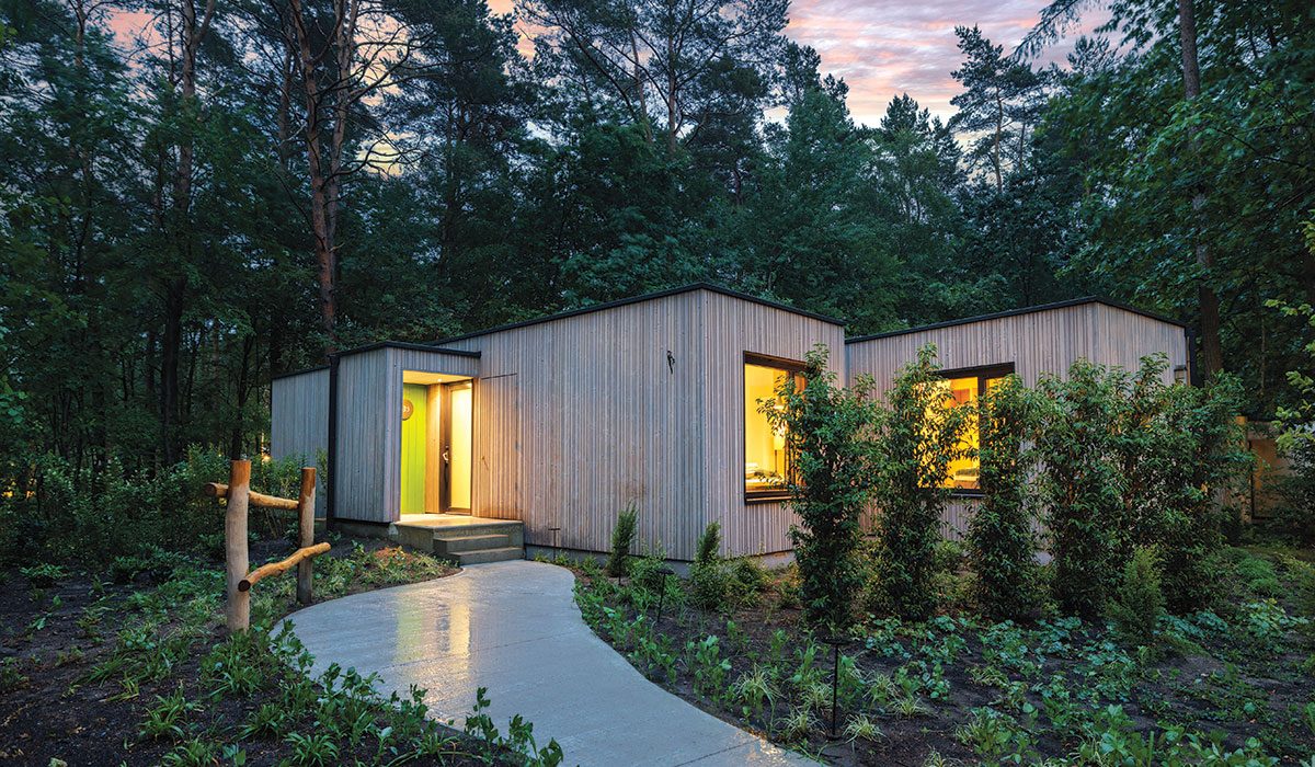 modular construction to the Center Parcs project