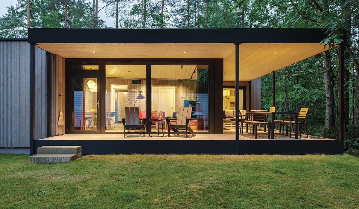 modular construction to the Center Parcs project