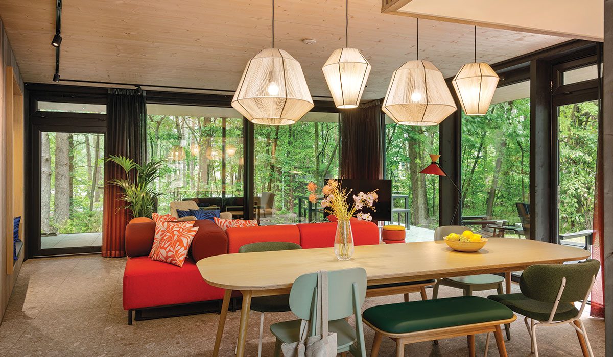 modular construction to the Center Parcs project