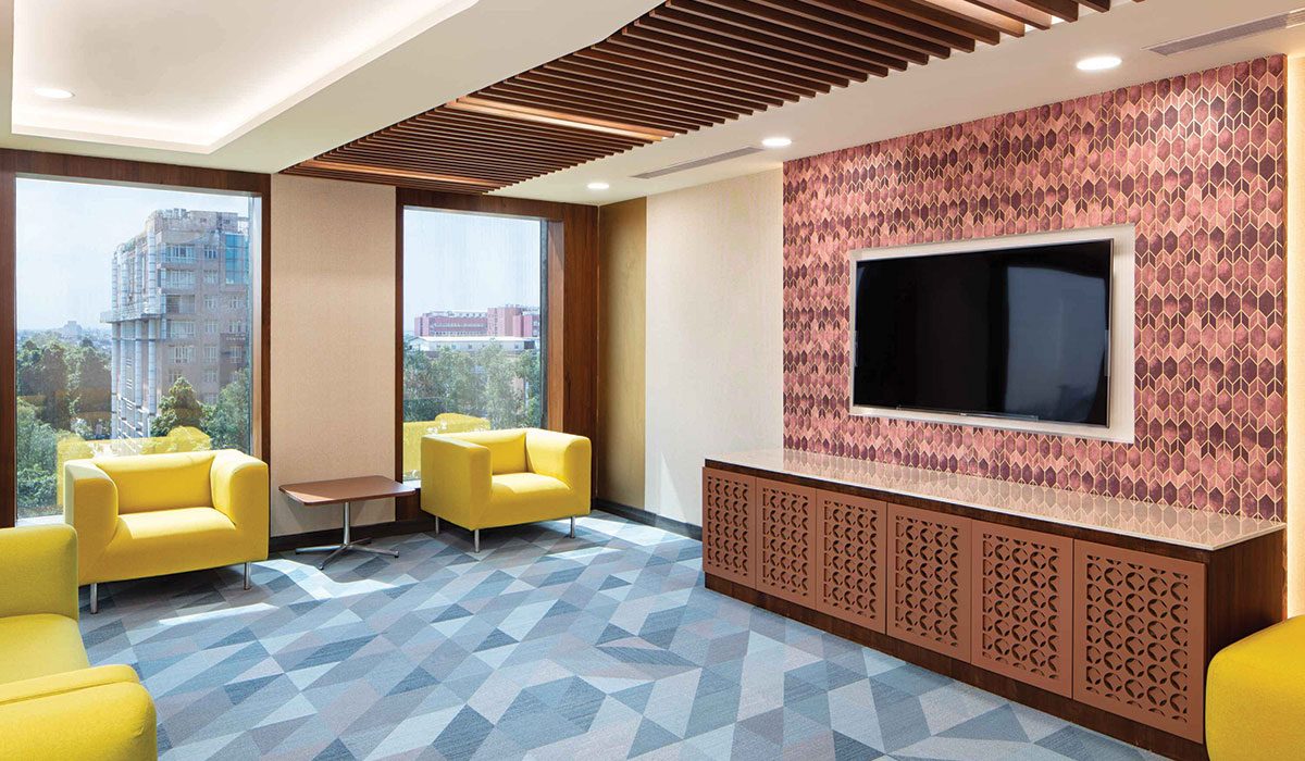 Designed by STHAPATI the SJVN office is an innovative workspace