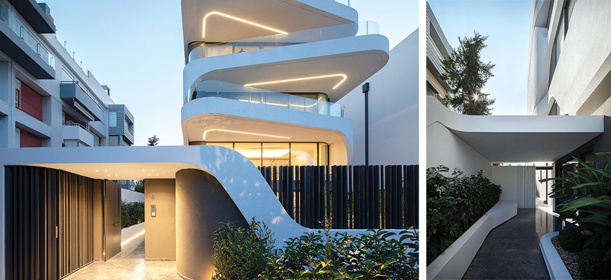 Golf Apartments a high-end residential development adjacent to a famous golf course in Glyfada