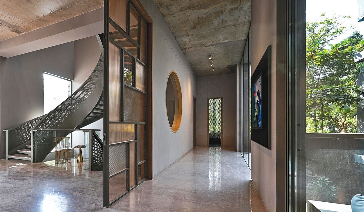 Sanjay Puri Architects Situated on a relatively large plot