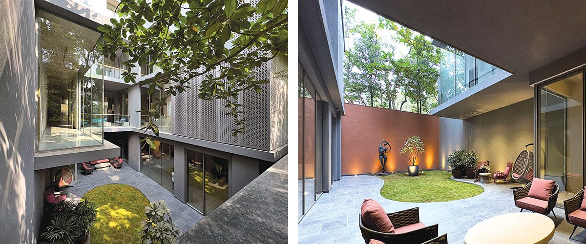 Sanjay Puri Architects Situated on a relatively large plot