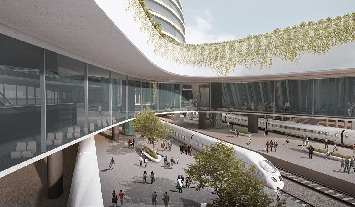 Studio Symbiosis Design The design of the Baiyappanahalli train station in Bangalore