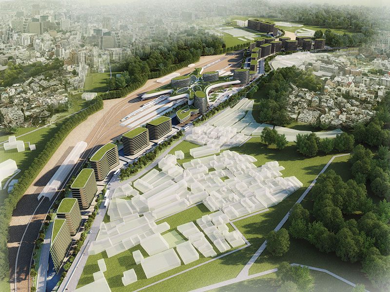 Studio Symbiosis Design The design of the Baiyappanahalli train station in Bangalore