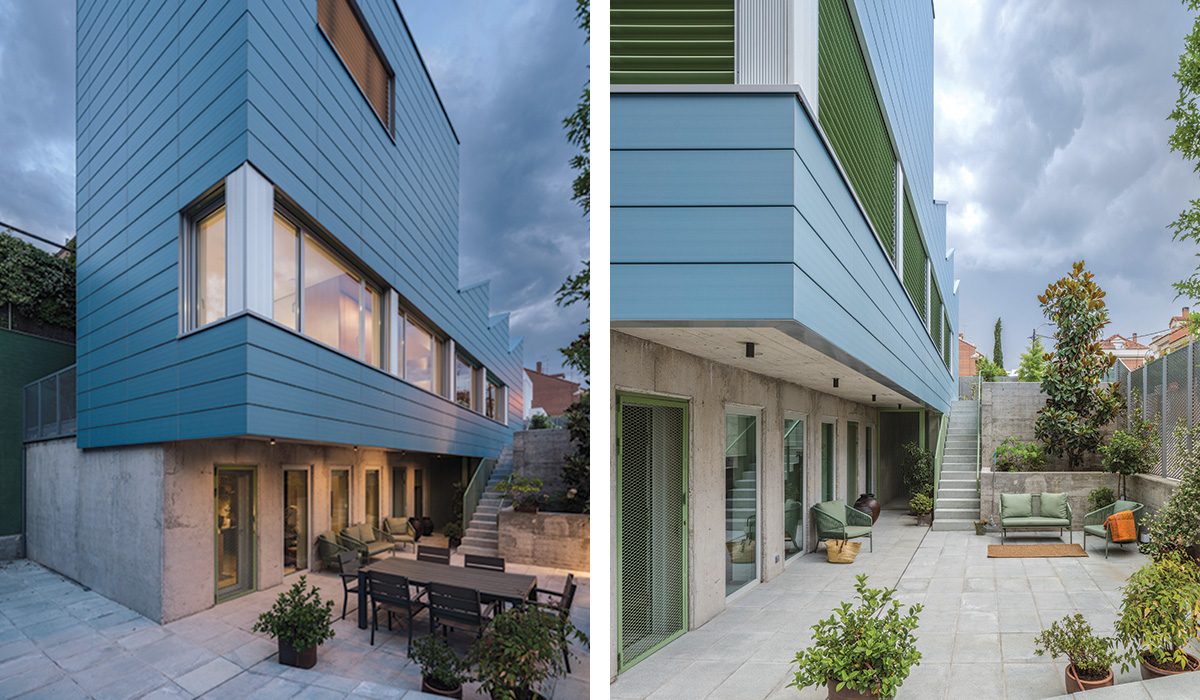 Designed by Ignacio G Galán Inter-generational house, designed by Ignacio G Galán and OF Architects