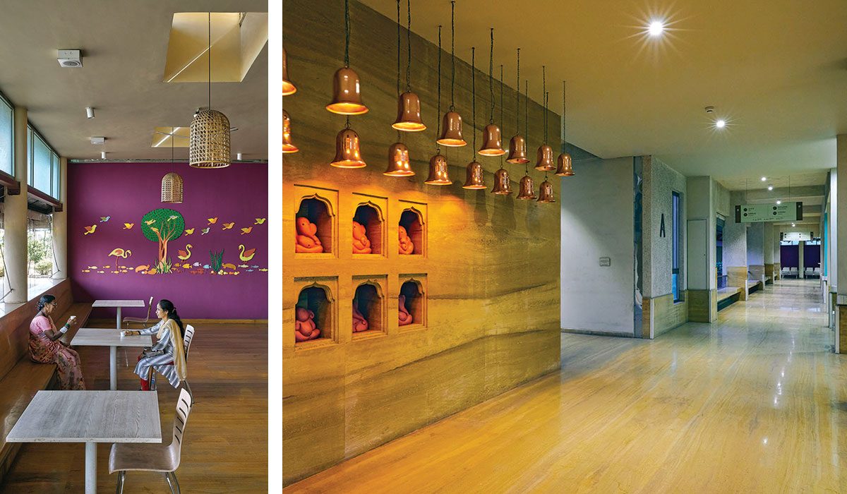 SJK Architects Design of the JSW Sanjeevani Hospital in Dolvi Village