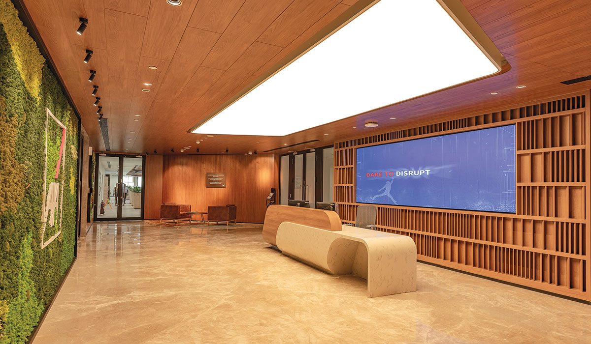 The AXA Pune project ANJ Group’s office project showcases