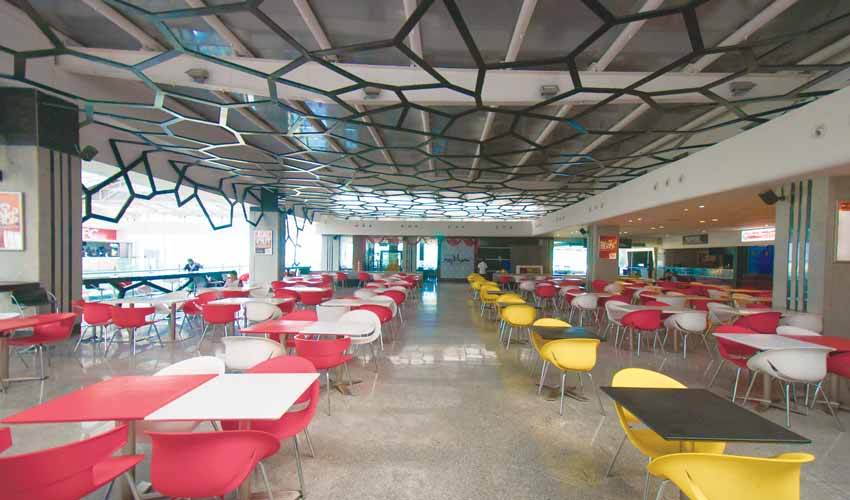 Mall Food Court Lobby
