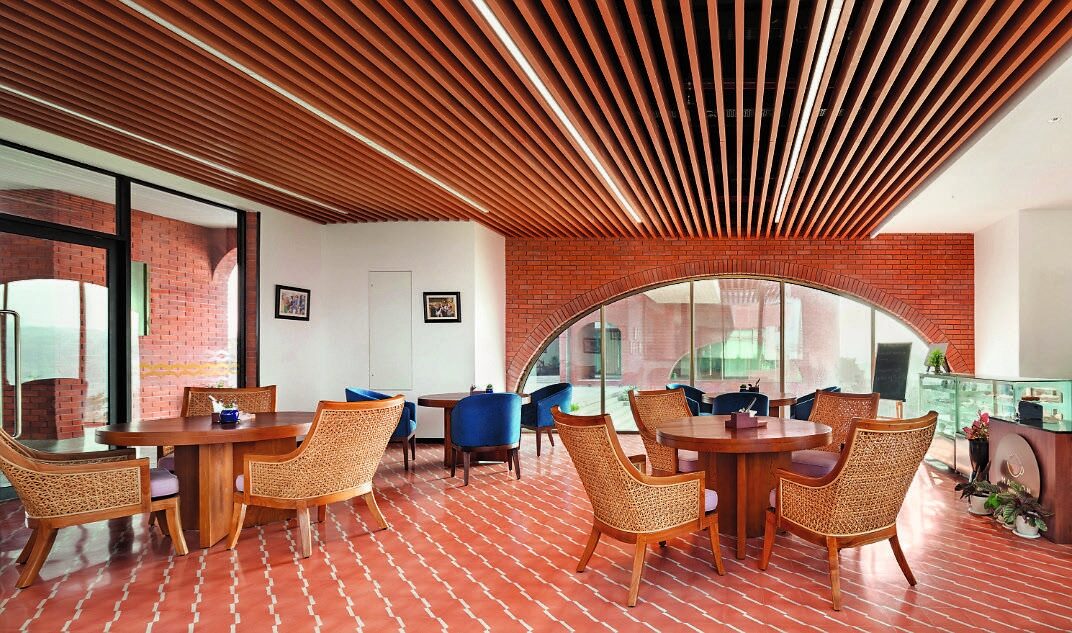 Wellington College interior learning and gathering space