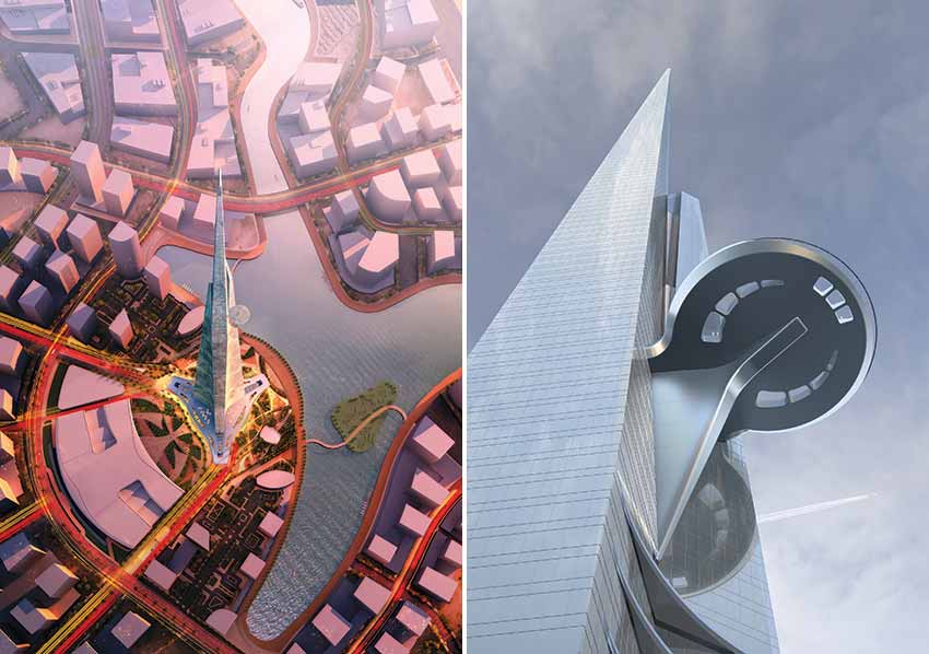 Kingdom tower jeddah