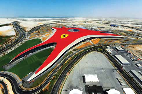 ferrari world opening large