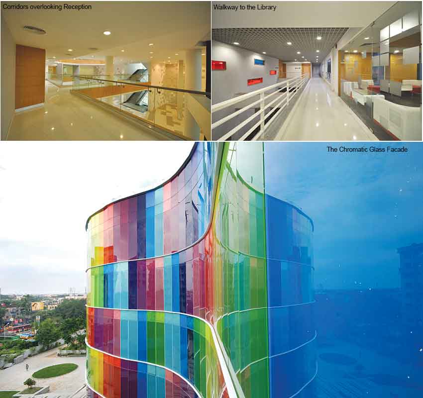 The Chromatic Glass Facade