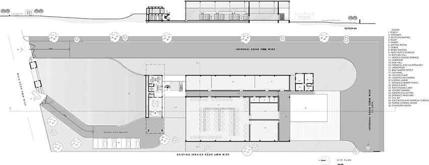 Fratelli Wines site plan