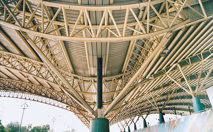 Turbhe Gigantic Arch Roof