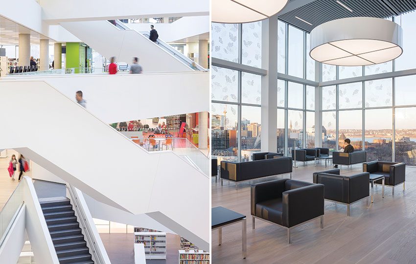 Modern Hybrid Library