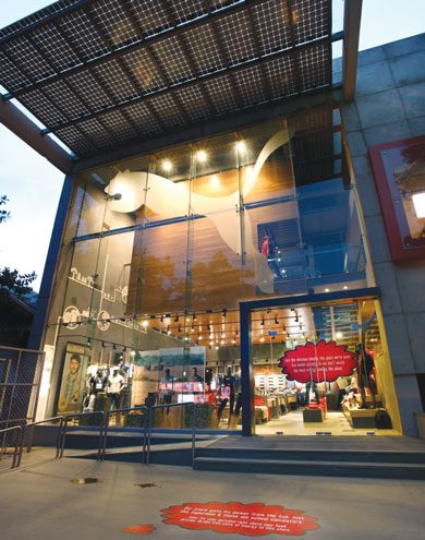 Puma Retail Store Exterior