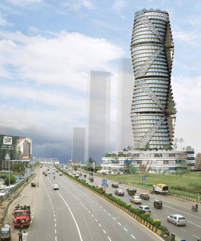 Skyone Tower HIGHWAY VIEW