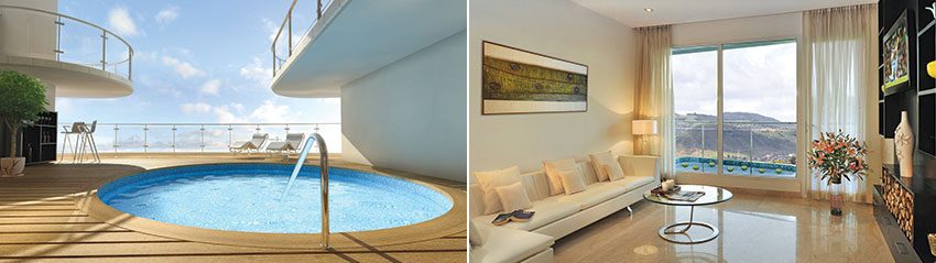 The Eiffel Family Lounge Swimming Pool