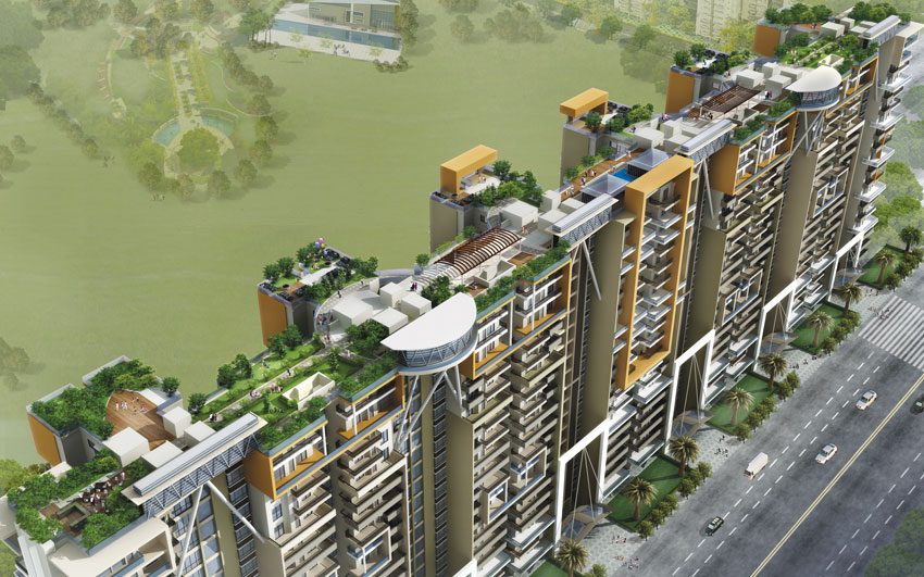 Crescent Parc Terrace Side View