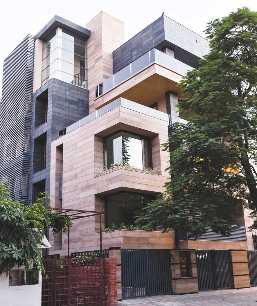 Cuboid House, New Delhi