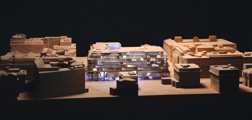 MAD Architects Rome Boncompagni Concept Model