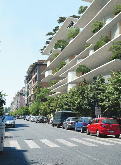 Rome Boncompagni from the street