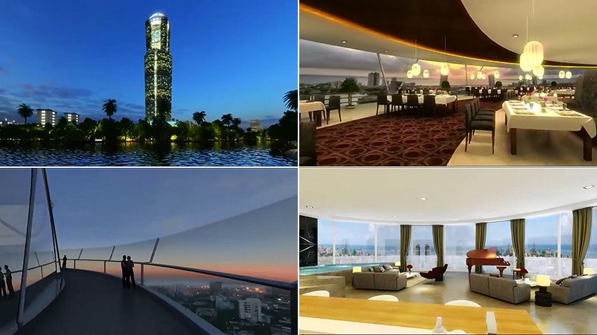 96 Iconic Tower Interior