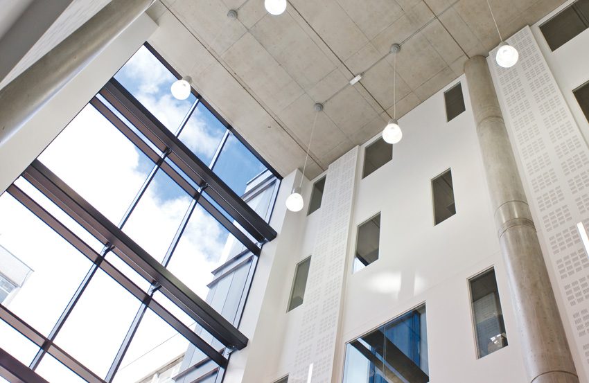 David Hockney Building Concrete Atrium